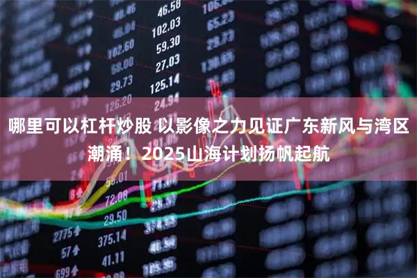 哪里可以杠杆炒股 以影像之力见证广东新风与湾区潮涌！2025山海计划扬帆起航